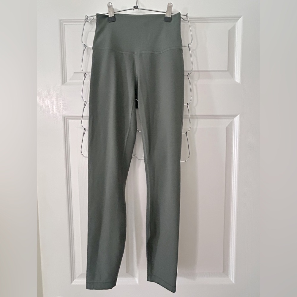 Lululemon Wunder Train Hi-Rise Leggings Army Green